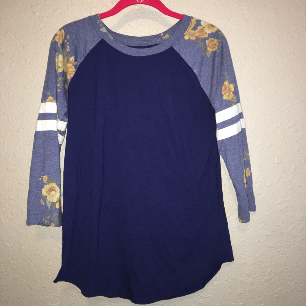 Baseball style shirt